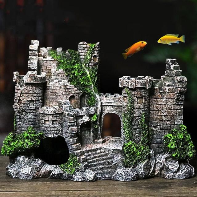 水槽　アクアリウム　オブジェ　オーナメント　飾り　流木 楽天市場】アクアリウム オーナメント 樹脂 人工木 水槽
